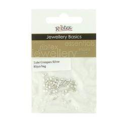 AussieSuperStore Jewellery Making Supplies Silver JF Tube Crimpers 2mm (in 3 colors) JF Tube Crimpers 2mm | Jewellery Making Accessories 9323823075071 JF242